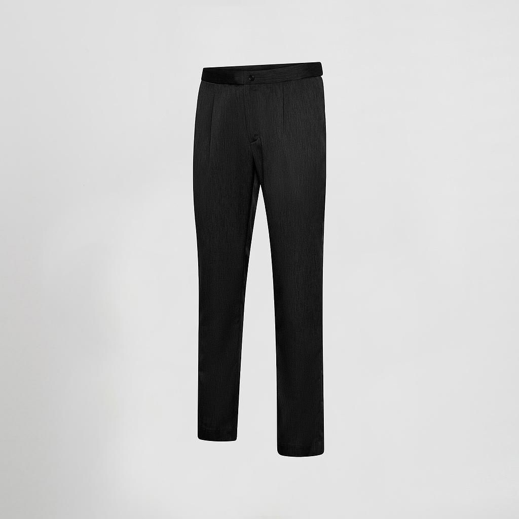 Pantalon Hombre Prolonga En Cinturilla Negro 36