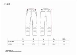Pantaloni ignifughi e antistatici, con bande EN11611, EN11612, EN1149 Navy Yellow AV