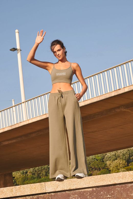 Pantalón jogging ecorresponsable mujer