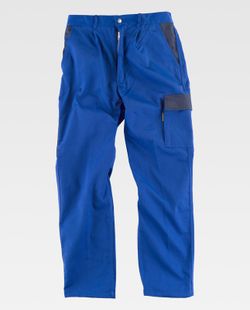 Pantalón linea 1, con elástico en cintura y bolsillos Azafata / Marino