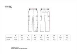 5-Linien-Hose, 3 Farben Elastische Taille, mehrere Taschen, Knieschützer, reflektierende Paspelierung Weiß Schwarz Dunkelgrau