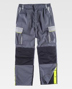 Pantalón linea 5, 3 colores Gris Claro Negro