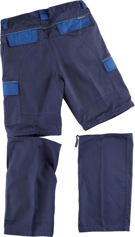 Linie 8 Multi-Pocket-Hose mit abnehmbaren Leggings Navy Stewardess