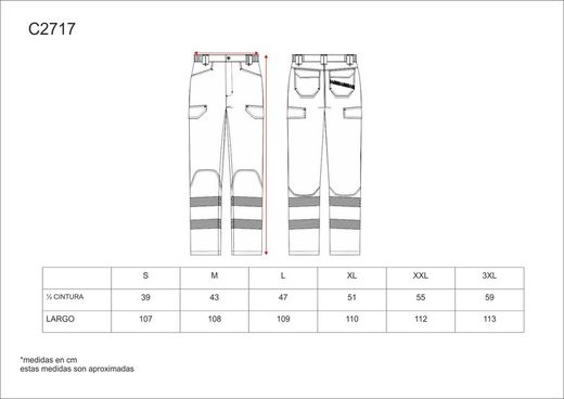 WorkTeam Marke TROUSERS