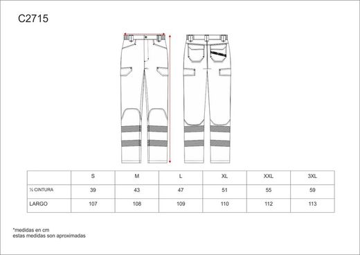 WorkTeam Marke TROUSERS