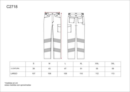 WorkTeam Marke TROUSERS