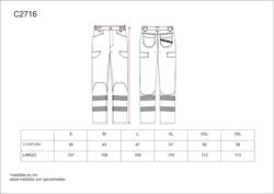 PANTALON marca WorkTeam