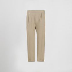Pantalon Mujer Bambula Bajo Vuelto