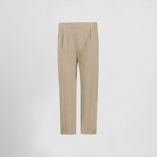 Pantalon Mujer Bambula Bajo Vuelto