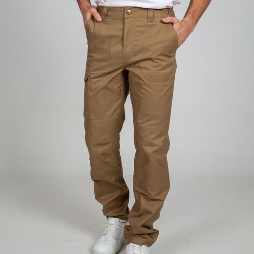 Pantalon multibolsillos elastico arce