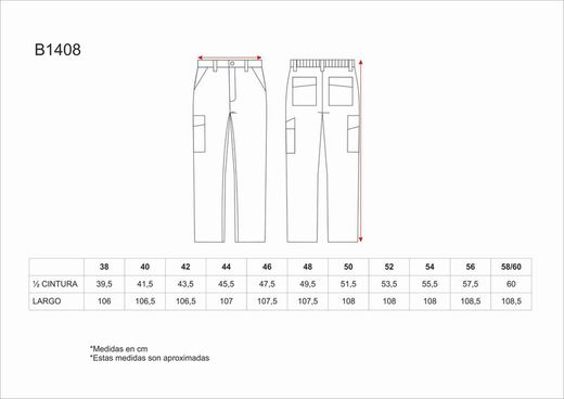 Pantalón multibolsos con tejido polar en interior Gris