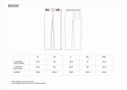 Pantalón recto unisex. Verde