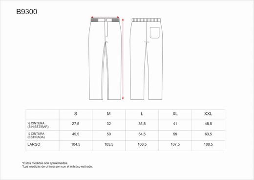 Pantalón recto unisex. Verde
