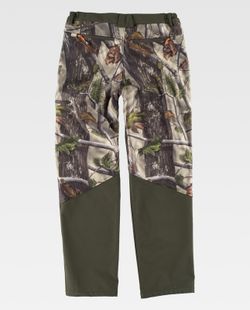 Softshell Hose Kombinierte Camouflage Forest Green Green Hunting