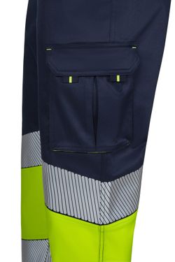 Pantalón stretch bicolor av rs