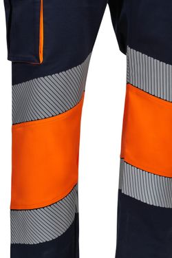 Pantalón stretch bicolor av rs