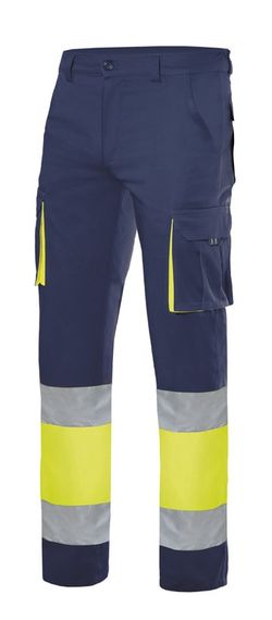 Pantalón stretch bicolor av Velilla 303002S