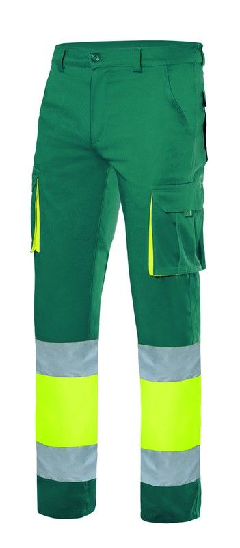 Pantalón stretch bicolor av Velilla 303002S