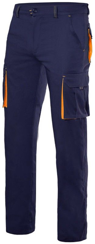 Pantalón stretch bicolor Velilla 103008S