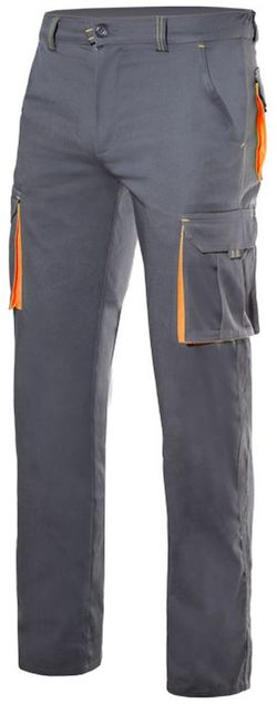 Pantalón stretch bicolor Velilla 103008S