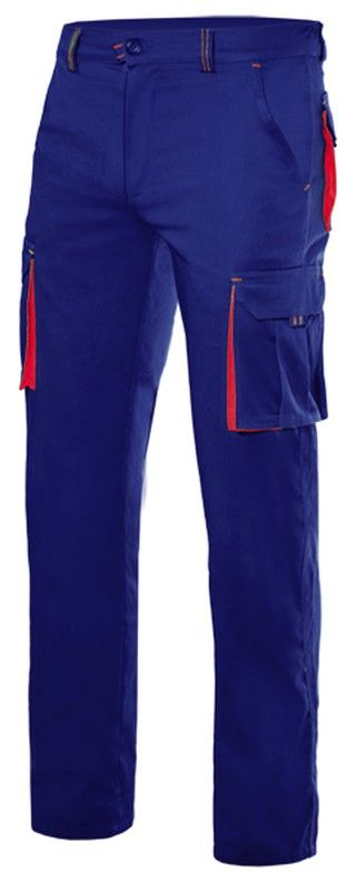 Pantalón stretch bicolor Velilla 103024S
