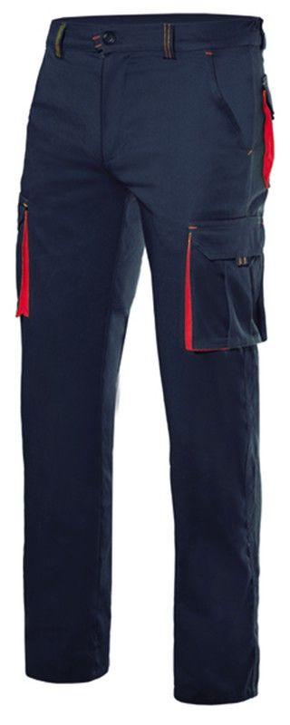 Pantalón stretch bicolor Velilla 103024S