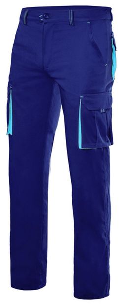 Pantalón stretch bicolor Velilla 103024S