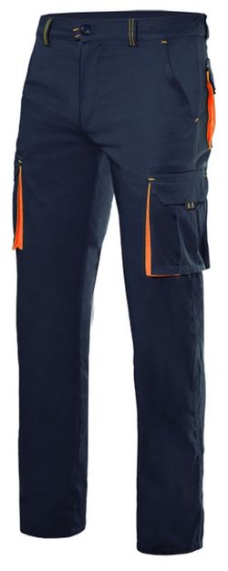 Pantalón stretch bicolor Velilla 103024S