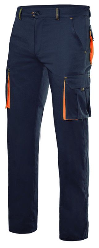 Pantalón stretch bicolor Velilla 103024S