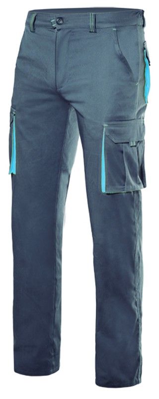 Pantalón stretch bicolor Velilla 103024S