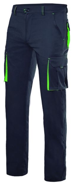 Pantalón stretch bicolor Velilla 103024S