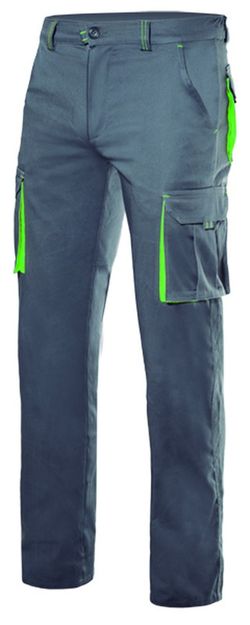 Pantalón stretch bicolor Velilla 103024S