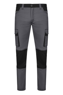 Pantalón stretch bicolor