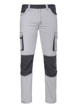 Pantalón stretch bicolor