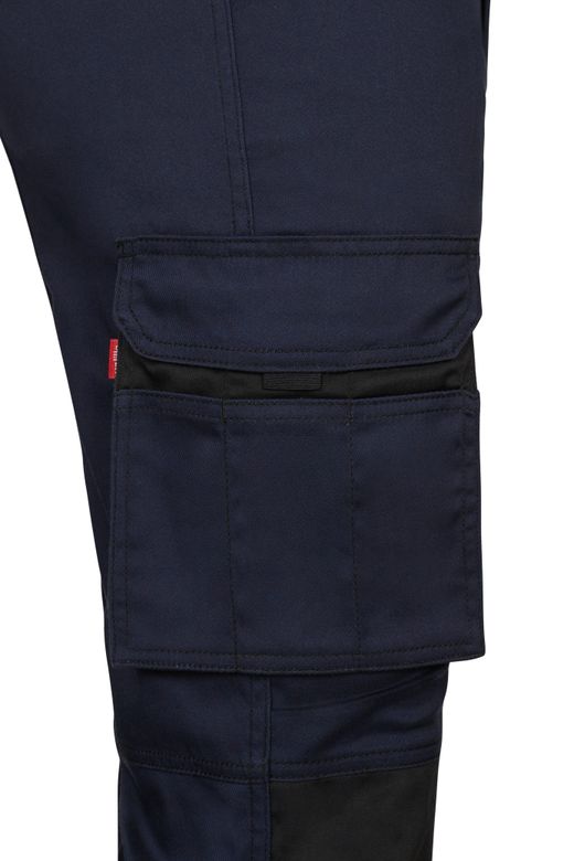 Pantalón stretch bicolor