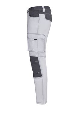 Pantalón stretch bicolor