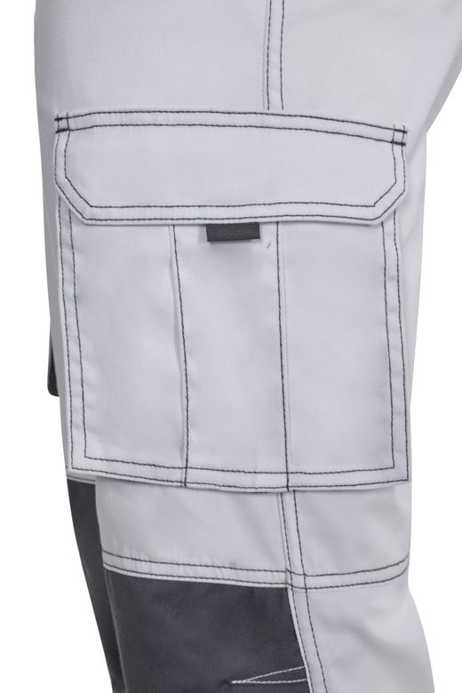 Pantalón stretch bicolor