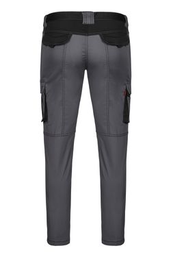 Pantalón stretch bicolor