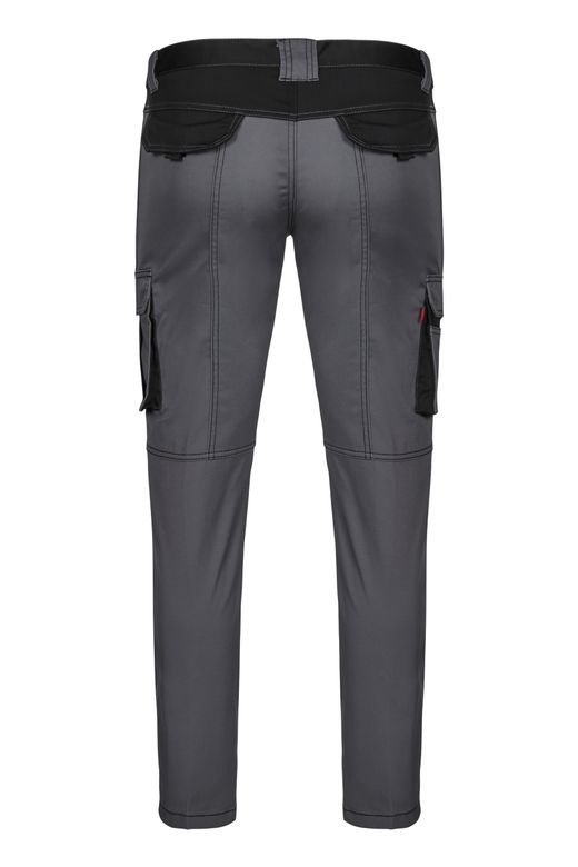 Pantalón stretch bicolor
