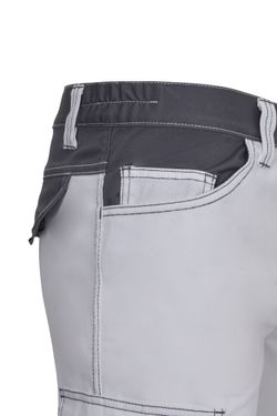 Pantalón stretch bicolor