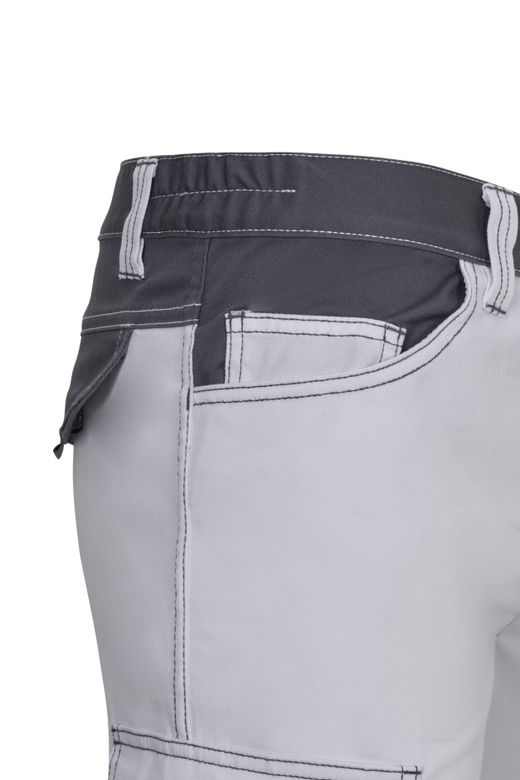 Pantalón stretch bicolor