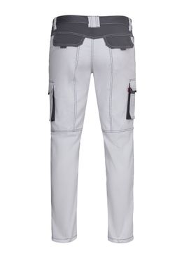 Pantalón stretch bicolor