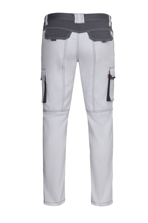 Pantalón stretch bicolor