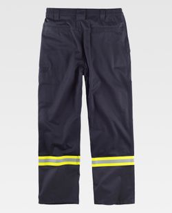 Pantaloni, tessuto modacrilico, cotone e antistatico EN11612, EN11611, EN1149, EN61482 Navy