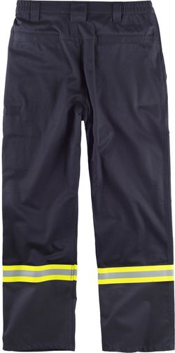 Pantaloni, tessuto modacrilico, cotone e antistatico EN11612, EN11611, EN1149, EN61482 Navy