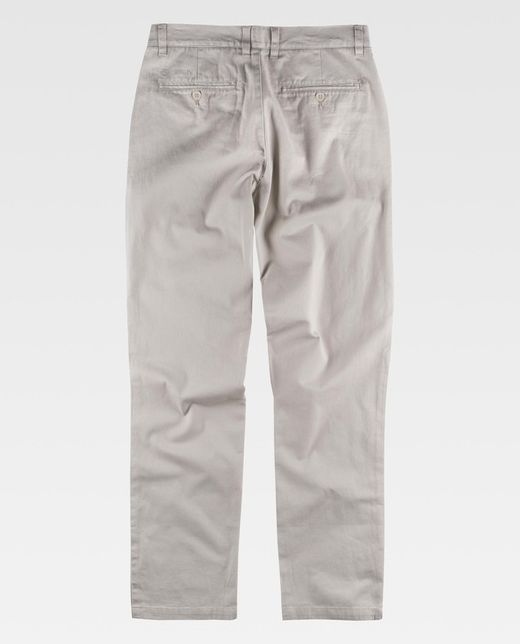 Beige Chinohose