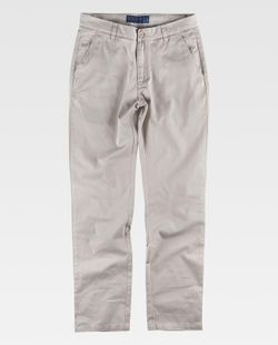 Beige Chinohose
