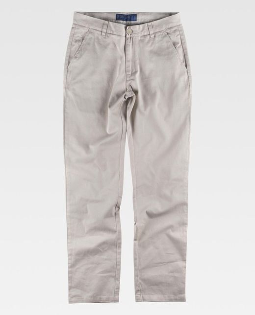 Beige Chinohose