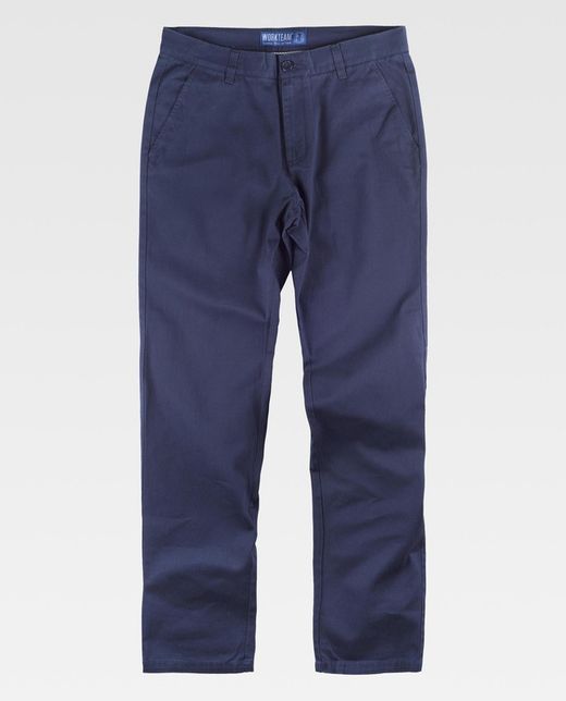 Pantalón tipo chino Marino