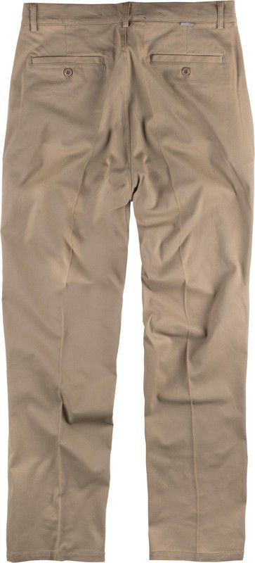 Chinohose, elastischer Stoff Beige